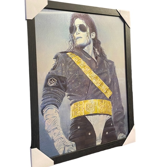 New Michael Jackson Moonwalker Framed 3D Lenticular Poster / Picture - Picture 4 of 6